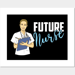 Future Nurse - Funny Nursing Student Gift Posters and Art